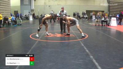 Prelims - Anthony Mantanona, Oklahoma vs Kimball Bastian, Utah Valley