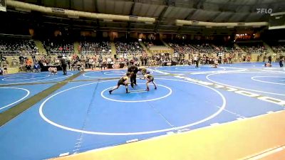 61 lbs Consi Of 4 - Wyatt Webb, Terminator Wrestling Academy vs Jayden Ortiz, Coweta Tiger Wrestling