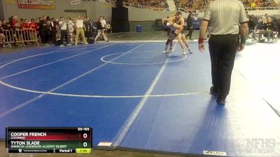 D3-165 lbs Semifinal - Cooper French, Coconino vs Tyton Slade, American Leadership Academy Gilbert