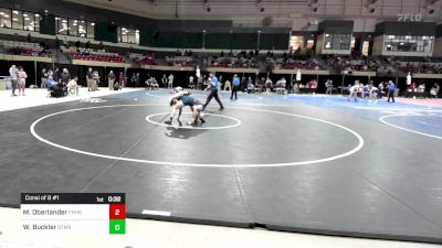 165 lbs Consi Of 8 #1 - Matt Oberlander, Father Ryan High School vs Will Buckler, St. Mary's Ryken