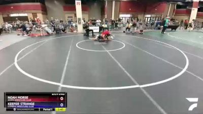 145 lbs Cons. Round 5 - Noah Morse, Scots Wrestling Club vs Keefer Strange, Cypress Wrestling Club