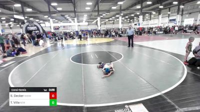 46 lbs Consolation - Steele Decker, Show Low vs Tony Villa, New Mexico