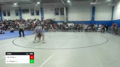 170 lbs Round Of 16 - William Pinto, Saugus/Peabody vs Eric Power, Boston Latin