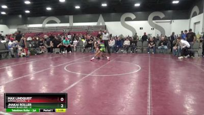 75 lbs Semis & 1st Wrestleback (8 Team) - Max Lindquist, Gotcha National vs Jhakai Roller, Minions Black (GA)