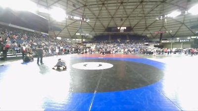 86 lbs Champ. Round 1 - Emmett Sprecher, Inland Northwest Wrestling Training Center vs Urijah Launit, Mat Demon Wrestling Club