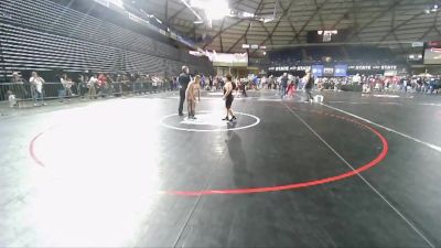 120 lbs Cons. Round 3 - Junior Benthin, Askeo International Mat Club vs Juma Diaz, Cashmere Wrestling Club