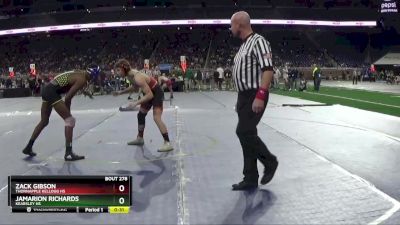 D2-144 lbs Cons. Round 2 - Jamarion Richards, Kearsley HS vs Zack Gibson, Thornapple Kellogg HS