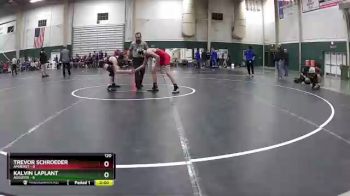 120 lbs Round 2 (16 Team) - Trevor Schroeder, Amherst vs Kalvin LaPlant, Augusta