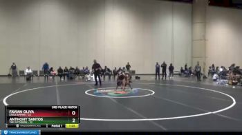 141 lbs Placement Matches (16 Team) - Anthony Santos, The Outsiders vs Favian Oliva, Eagle Empire