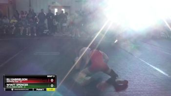 92 lbs Round 1 - Eli Gabrielson, Diamond Fish vs Wyatt Spencer, PA Alliance White