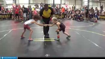 52 lbs Round 1 (4 Team) - Zachary Toomey, Steel Valley Pscychos vs Quinton Franklin, Ares