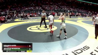 D1-106 lbs Quarterfinal - Brandon Bickerton, Med Highland vs Demarco Kates, Colerain