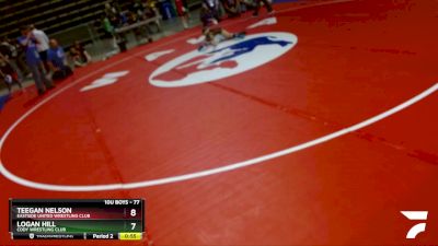 77 lbs Cons. Round 4 - Cal Stephens, Glenrock Wrestling Club vs Amari Leal, Camel Kids Wrestling