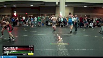 101 lbs Round 3 (6 Team) - Rylan McKenney, Backyard Brawlers vs Logan Hartzell, Steel Valley