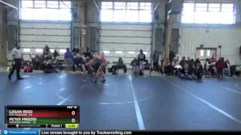 130 lbs Round 4 (8 Team) - Logan Reed, Mat Assassins vs Peter Mikedis, Vougars Honors