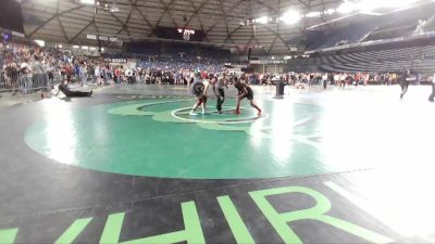 185 lbs Quarterfinal - Tehnorah Mauga, Franklin Pierce Cardinal Wrestling Club vs Vida Cienega, Punisher Wrestling Company