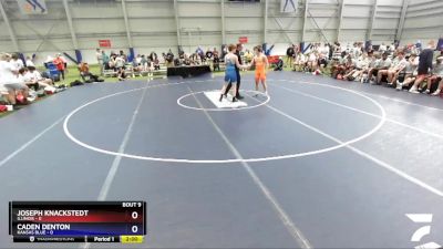 138 lbs Quarters & 1st Wb (16 Team) - Joseph Knackstedt, Illinois vs Caden Denton, Kansas Blue