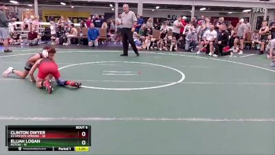 88 lbs Round 2 (8 Team) - Elijah Logan, M2TCNJ vs Clinton Dwyer, U2 Upstate Uprising