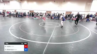 70 kg Cons 4 - Andrew Taylor, Pennsylvania vs Glenn Robertson, Washington