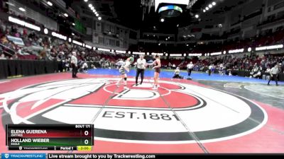 145 lbs Semifinal - Elena Guerena, Owyhee vs Holland Wieber, Eagle