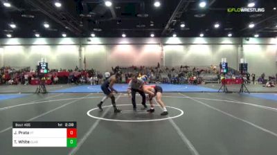 125 lbs C Of 16 #2 - Joey Prata, Virginia Tech vs Tyshawn White, Clarion