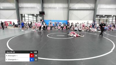 43 kg Rr Rnd 2 - Katie Biscoglia, Young Guns vs Elle Changaris, Jersey United Pink