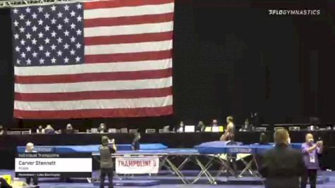 Carver Stennett - Individual Trampoline, Kiaga - 2021 USA Gymnastics Championships