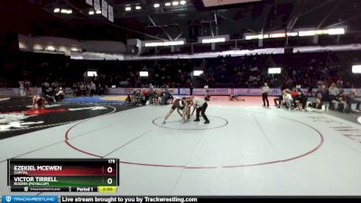 175 lbs Champ. Round 2 - Victor Tirrell, Rogers (Puyallup) vs Ezekiel McEwen, Capital