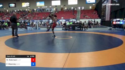 61 kg Cons 16 #2 - Malcolm Robinson, NJRTC vs Phillip Moomey, Nebraska Golden Eagles Wrestling Club