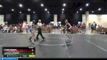130 lbs Round 1 (6 Team) - Tyler Perkins, U2 Upstate Uprising vs Landon Caviness, East Coast Elite
