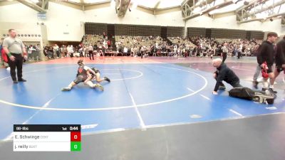 96-I lbs Consi Of 8 #1 - Erek Schwinge, Centurion vs Jaedon Reilly, Buxton (NJ)