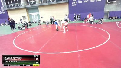 175 lbs Cons. Round 4 - Charlie Buttiker, Ironclad Wrestling Club vs Tad Forsyth, Blue Valley Southwest High School Wrestling