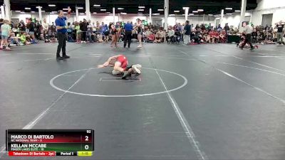 92 lbs Round 5 (8 Team) - Kellan McCabe, Finger Lakes Elite vs Marco Di Bartolo, NC National Team