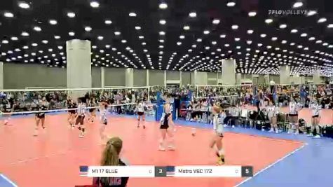 M1 17 BLUE vs Metro VBC 172 - 2022 JVA World Challenge presented by Nike - Expo Only