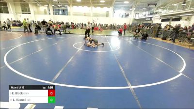 68 lbs Round Of 16 - Eli Black, Keene Gladiators vs Logan Russell, Refinery WC