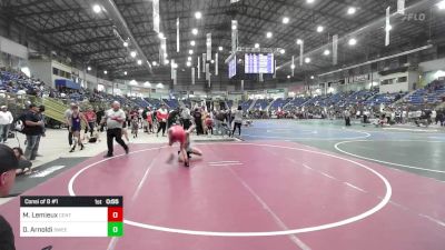 109 lbs Consi Of 8 #1 - Matthew Lemieux, Centaurus WC vs Dane Arnoldi, Sweetwater Elite