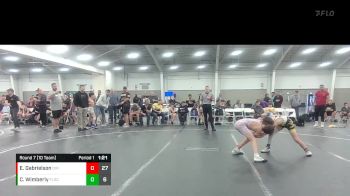 92 lbs Round 7 (10 Team) - Eli Gabrielson, Diamond Fish vs Cale Wimberly, Florida Scorpions