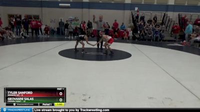 59 lbs Placement (4 Team) - Geovanni Salas, Crown Point vs Tyler Sanford, Dragon WC