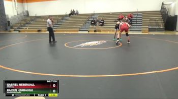 J-18 lbs Round 5 - Raiden Harbaugh, Marion Wolves vs Gabriel Nebergall, Pack732