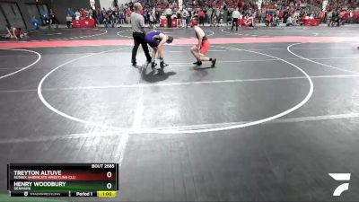 165 lbs Quarterfinal - Henry Woodbury, Denmark vs Treyton Altuve, Sussex Sabercats Wrestling Clu