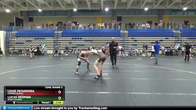 132 lbs Cons. Round 2 - Louis McNamara, Landon School vs Lucas Redman, Good Counsel