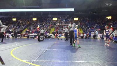 60 lbs Round Of 16 - Isaac Berrier, East Pennsboro vs Elijah Simonds, Bradford