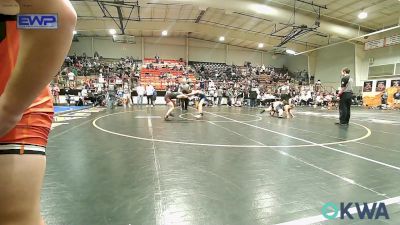 106 lbs 3rd Place - Marshal Jackson, Skiatook JH Wrestling vs Randen Wright, Rollers Academy Of Wrestling