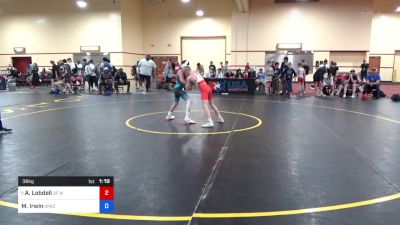 38 kg Rnd Of 32 - Alex Lobdell, 3F Wrestling vs Mason Irwin, Spazz Wrestling