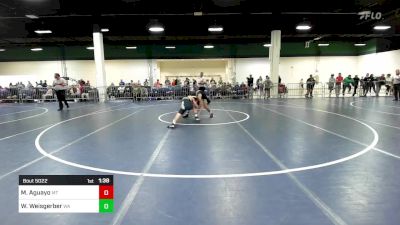 120 lbs Round Of 256 - Makael Aguayo, MT vs William Weisgerber, WA