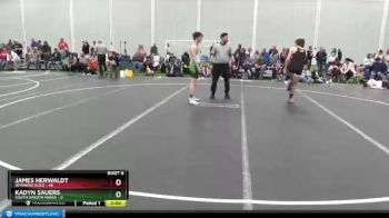 152 lbs Round 3 (4 Team) - Kadyn Sauers, South Dakota Mania vs James Herwaldt, Wyoming Gold