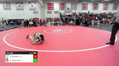 106 lbs Consolation - Owen Gagnon, Nashua North vs Austin Steinruck, Bishop Guertin