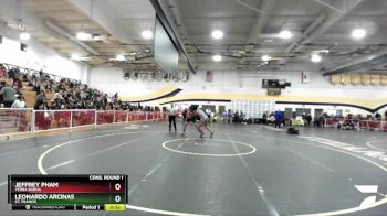 150 lbs Cons. Round 1 - Leonardo Arcinas, St. Francis vs Jeffrey Pham, Yerba Buena
