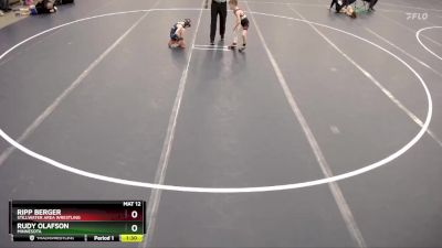 Cons. Round 3 - Ripp Berger, Stillwater Area Wrestling vs Rudy Olafson, Minnesota