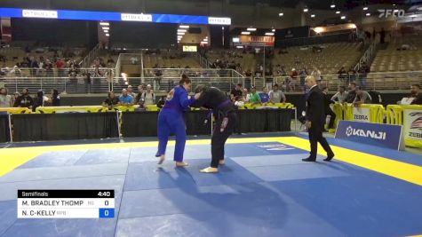MADELEINE BRADLEY THOMPSON vs NINA THERESE CUTRO-KELLY 2024 Pan Jiu Jitsu IBJJF Championship